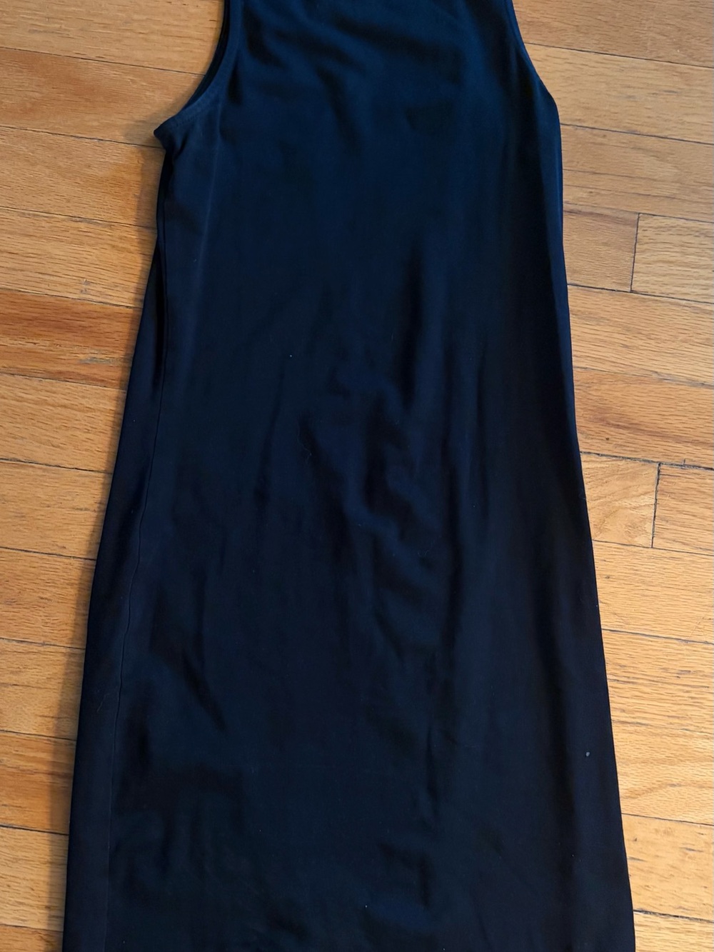 H&M Black Sleeveless Basic Dress